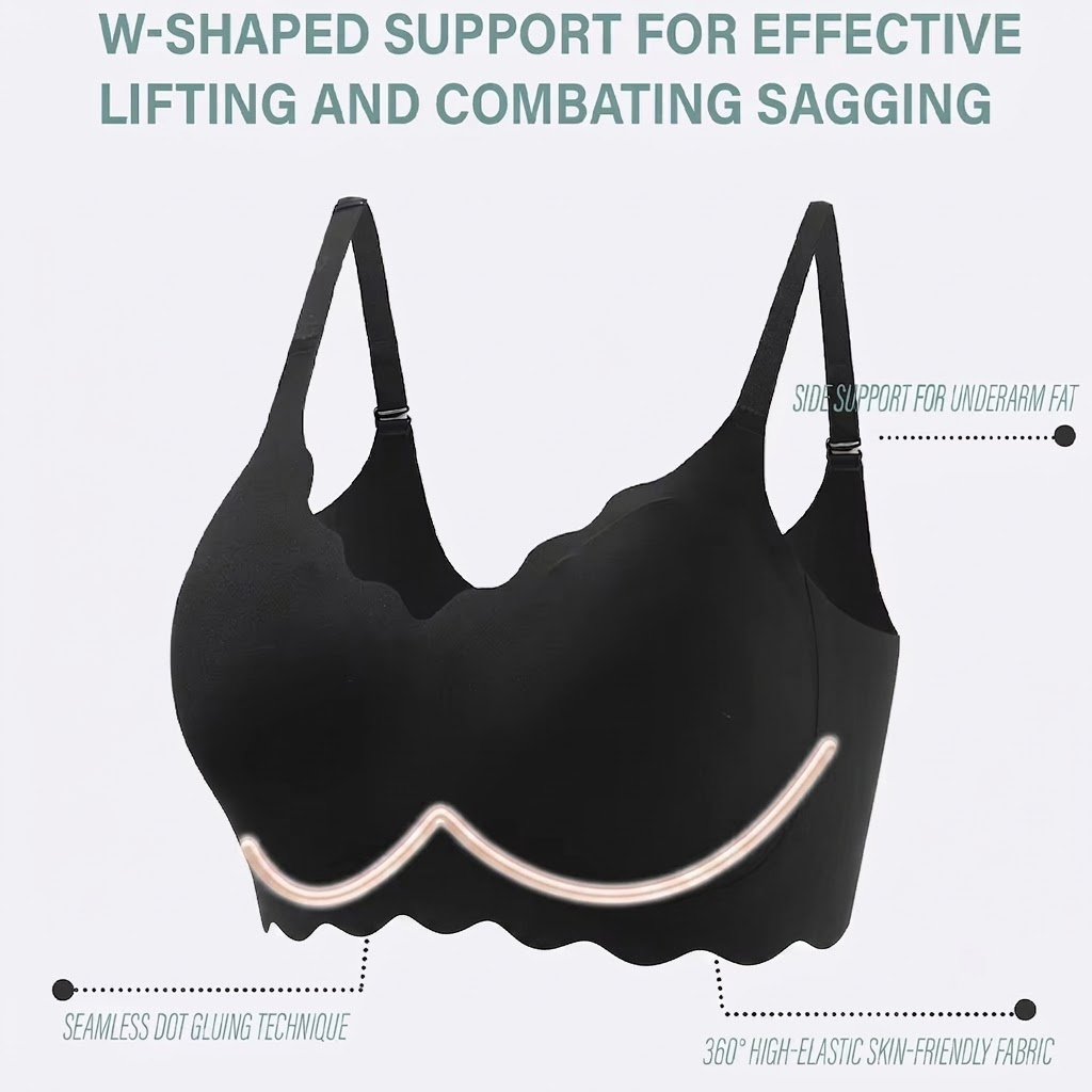 Sutiã Sem Costura Sem Fio com  - T Shirt Bra Seamless avaliação e preço